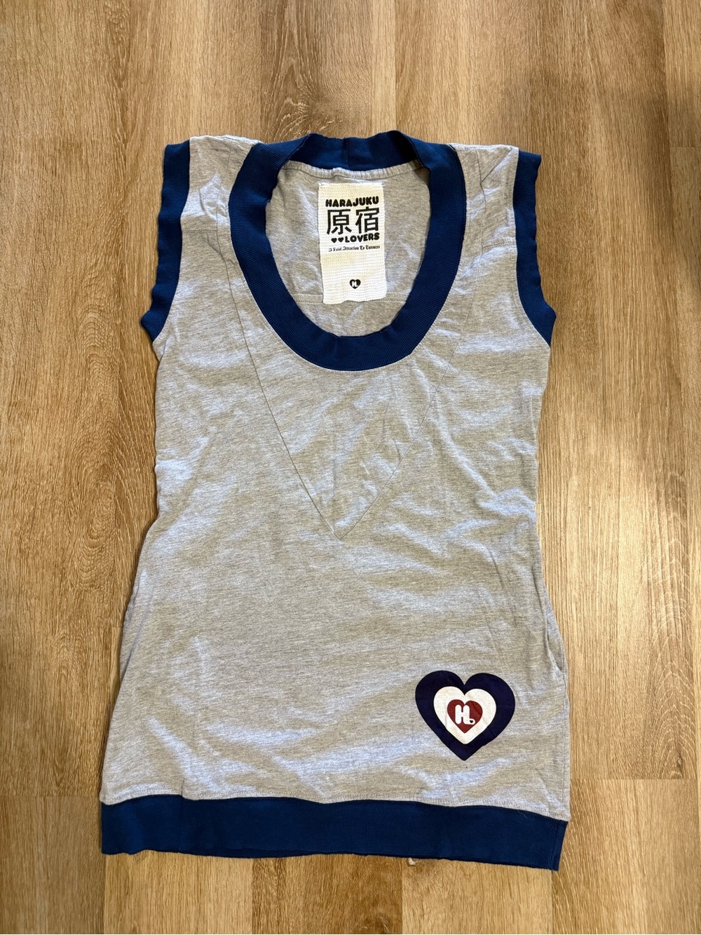 Y2K Harajuku Lovers Gwen Stefani Tunic Tank Top Size Small Vintage 2000s